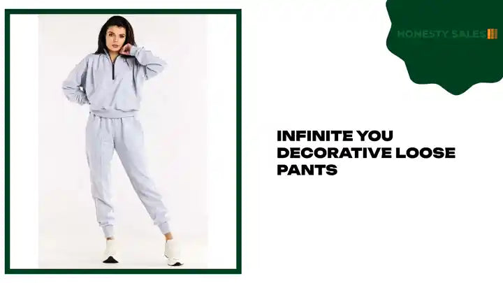 Infinite You decorative loose pants by@Outfy