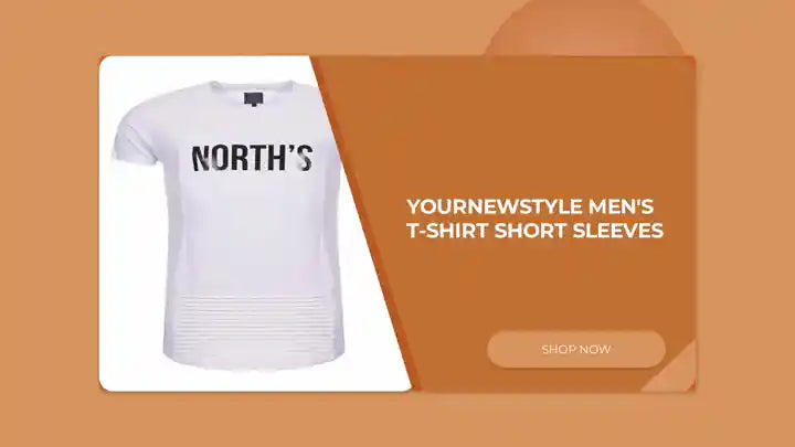 YourNewStyle Men's t-shirt short sleeves by@Outfy