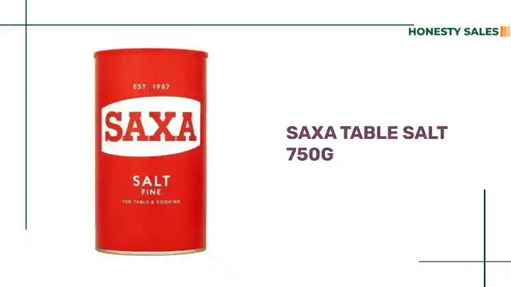 Saxa Table Salt 750G by@Outfy