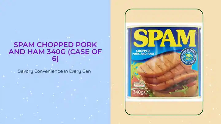Spam Chopped Pork and Ham 340g (Case of 6) by@Outfy