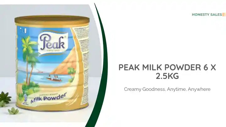Peak Milk Powder 6 x 2.5kg by@Outfy