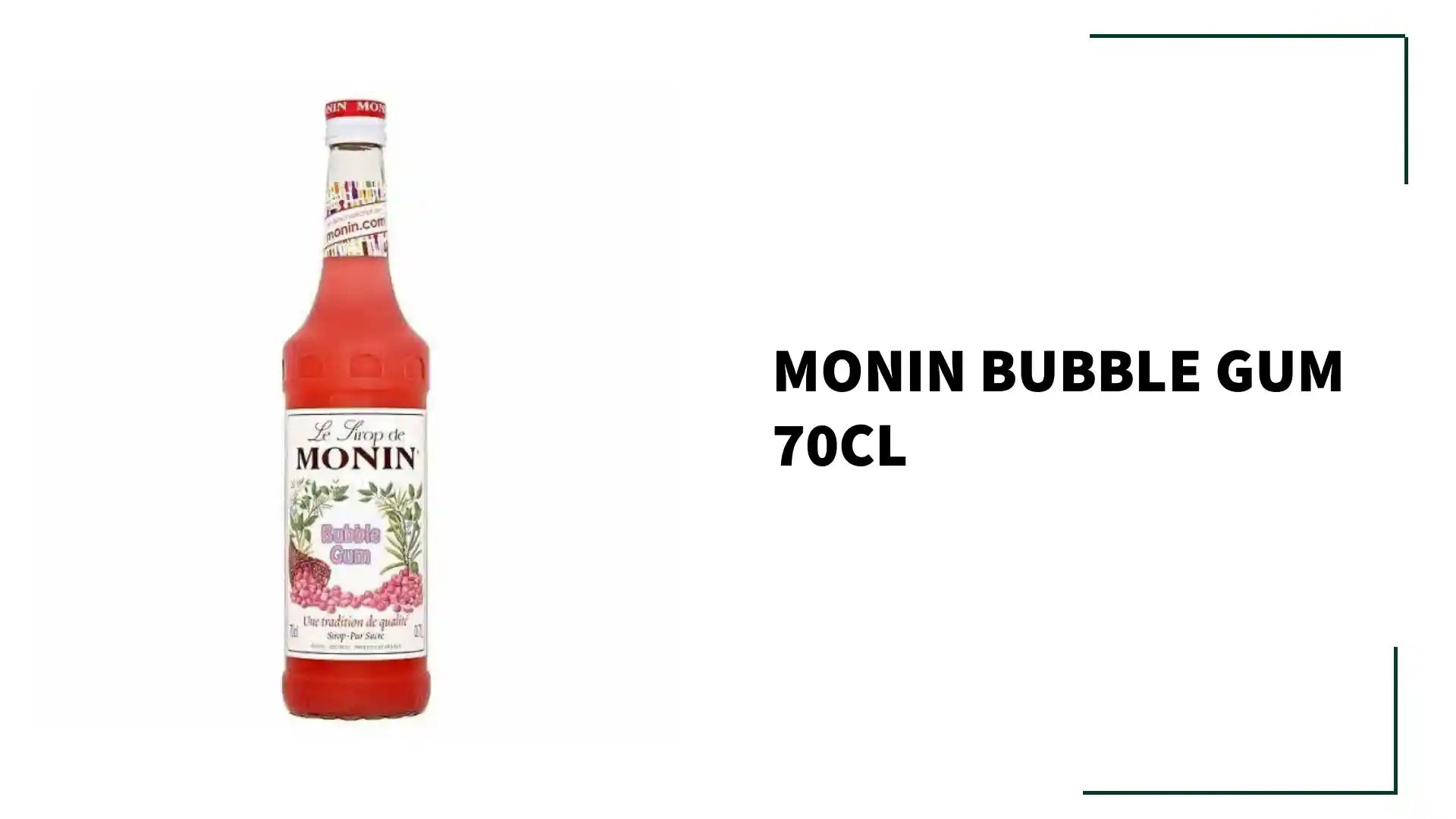 Monin Bubble Gum 70cl by@Outfy