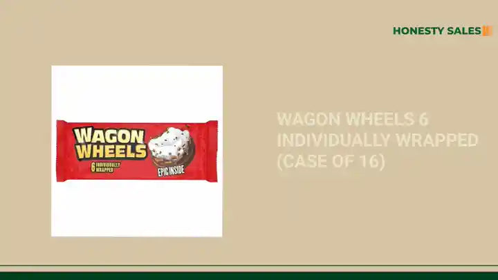 Wagon Wheels 6 Individually Wrapped (Case of 16) by@Outfy