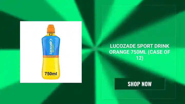 Lucozade Sport Drink Orange 750ml (Case of 12) by@Outfy