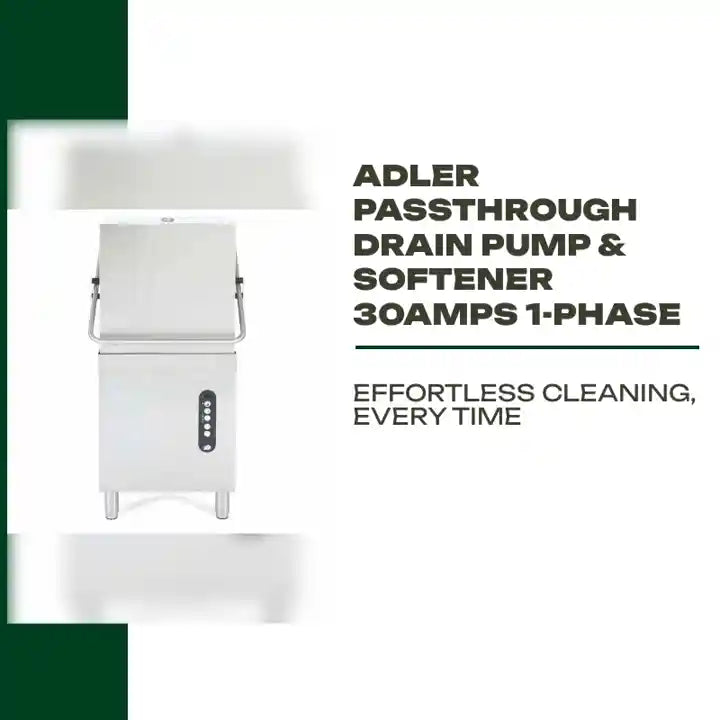 Adler Passthrough Drain Pump &amp; Softener 30AMPS 1-PHASE by@Outfy