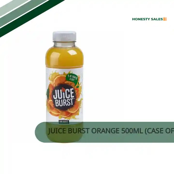 Juice Burst Orange 500ml (Case of 12) by@Outfy