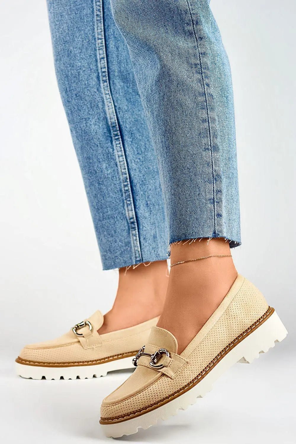 PRIMO elegance white shade low shoes - Honesty Sales