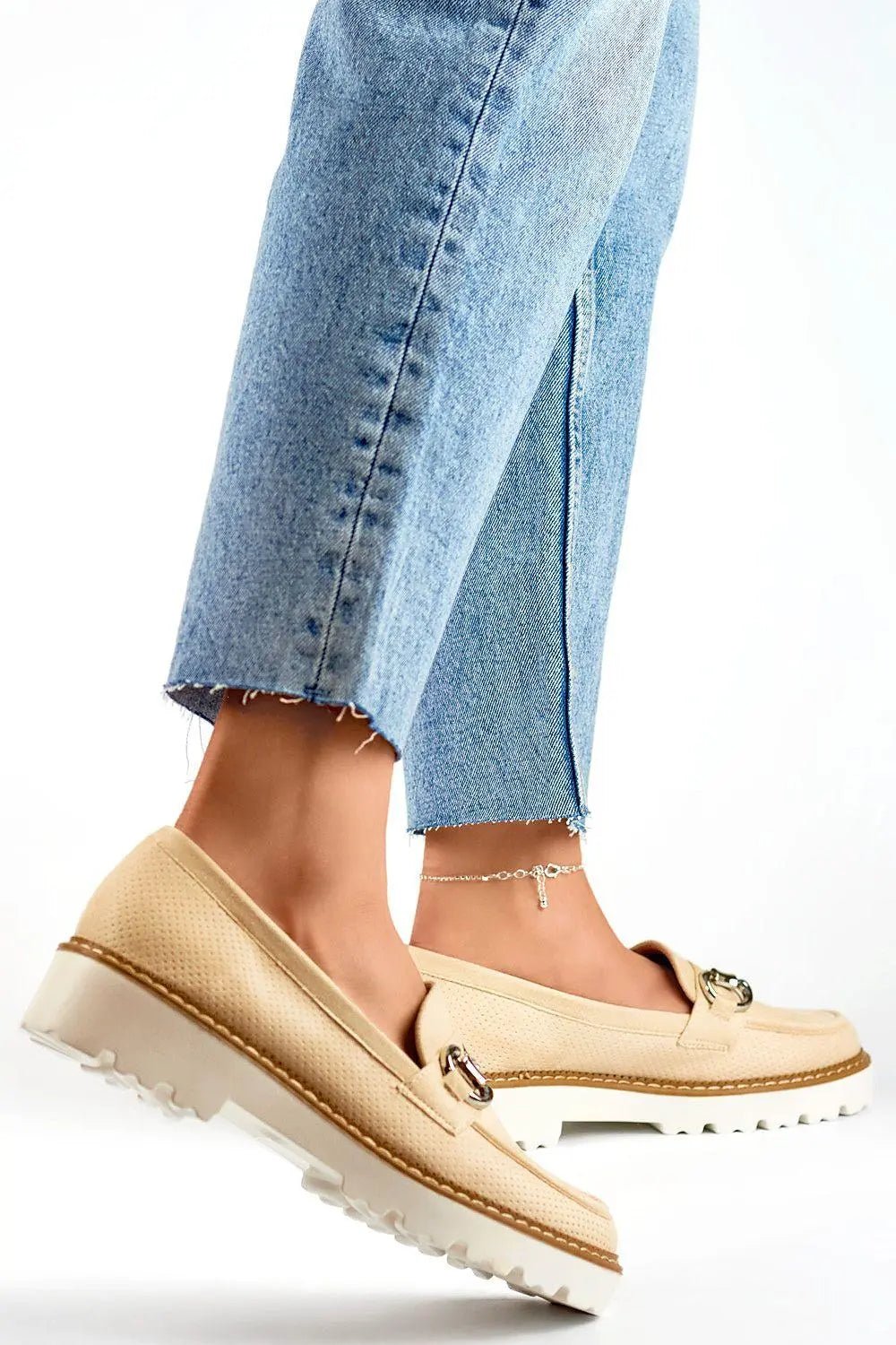 PRIMO elegance white shade low shoes - Honesty Sales