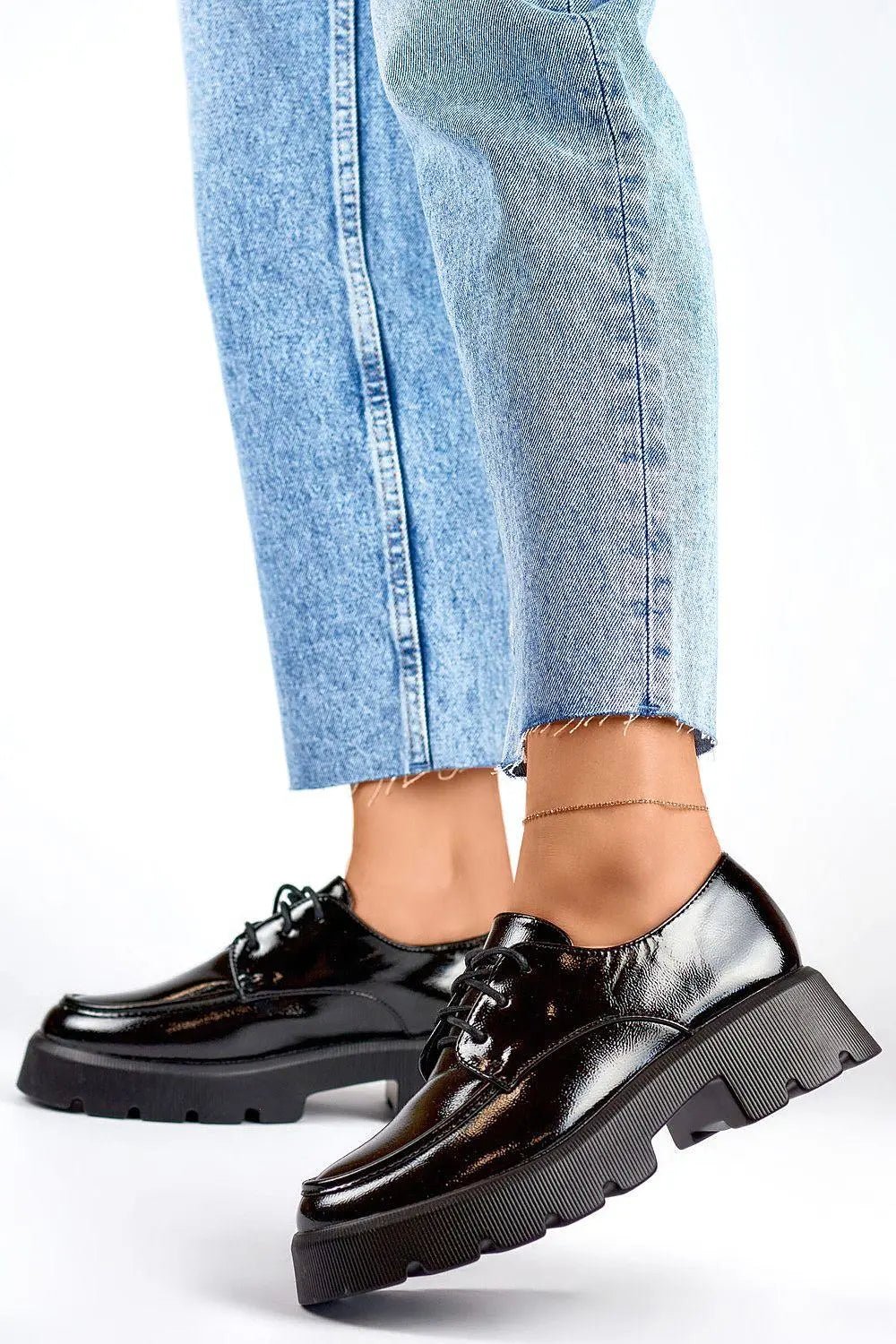 PRIMO elegant shade of black semi-boots - Honesty Sales