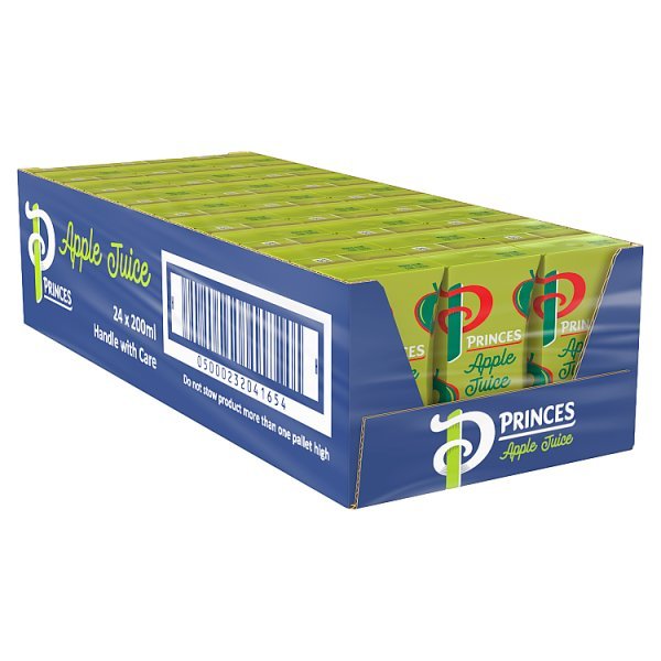 Princes Apple Juice 24 x 200ml (24 x 200ml) - Honesty Sales