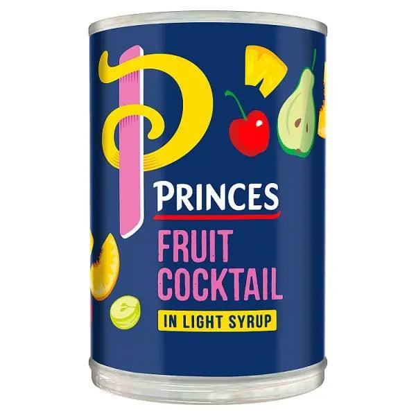 Princes Fruit Cocktail in Light Syrup 410g (Case of 6) - Honesty Sales