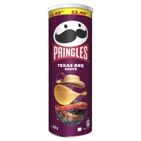 Pringles Texas BBQ Sauce Crisps 165g (Case of 6) - Honesty Sales Image principale du produit