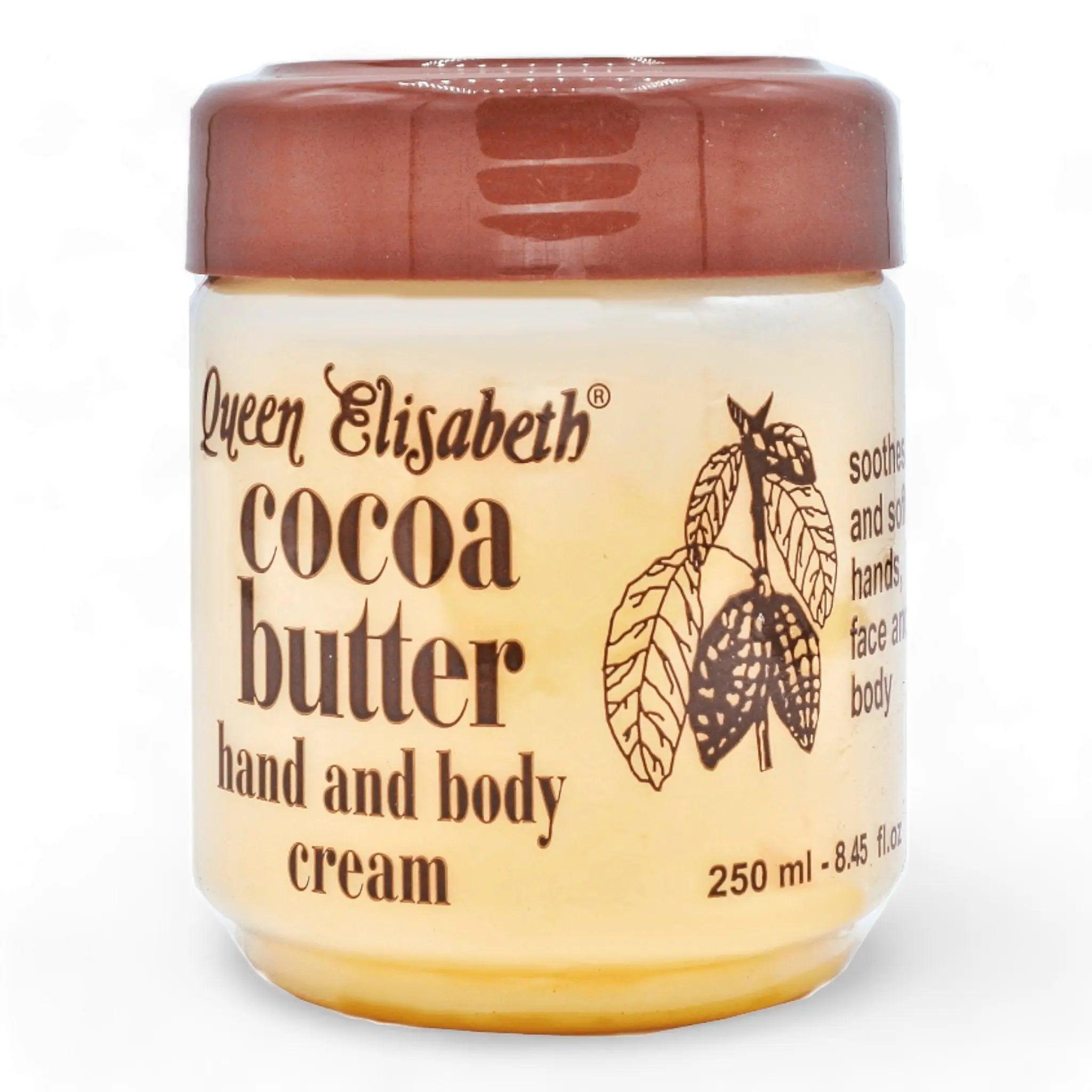 Queen Elizabeth Cocoa butter hand and body cream - Honesty Sales Image principale du produit