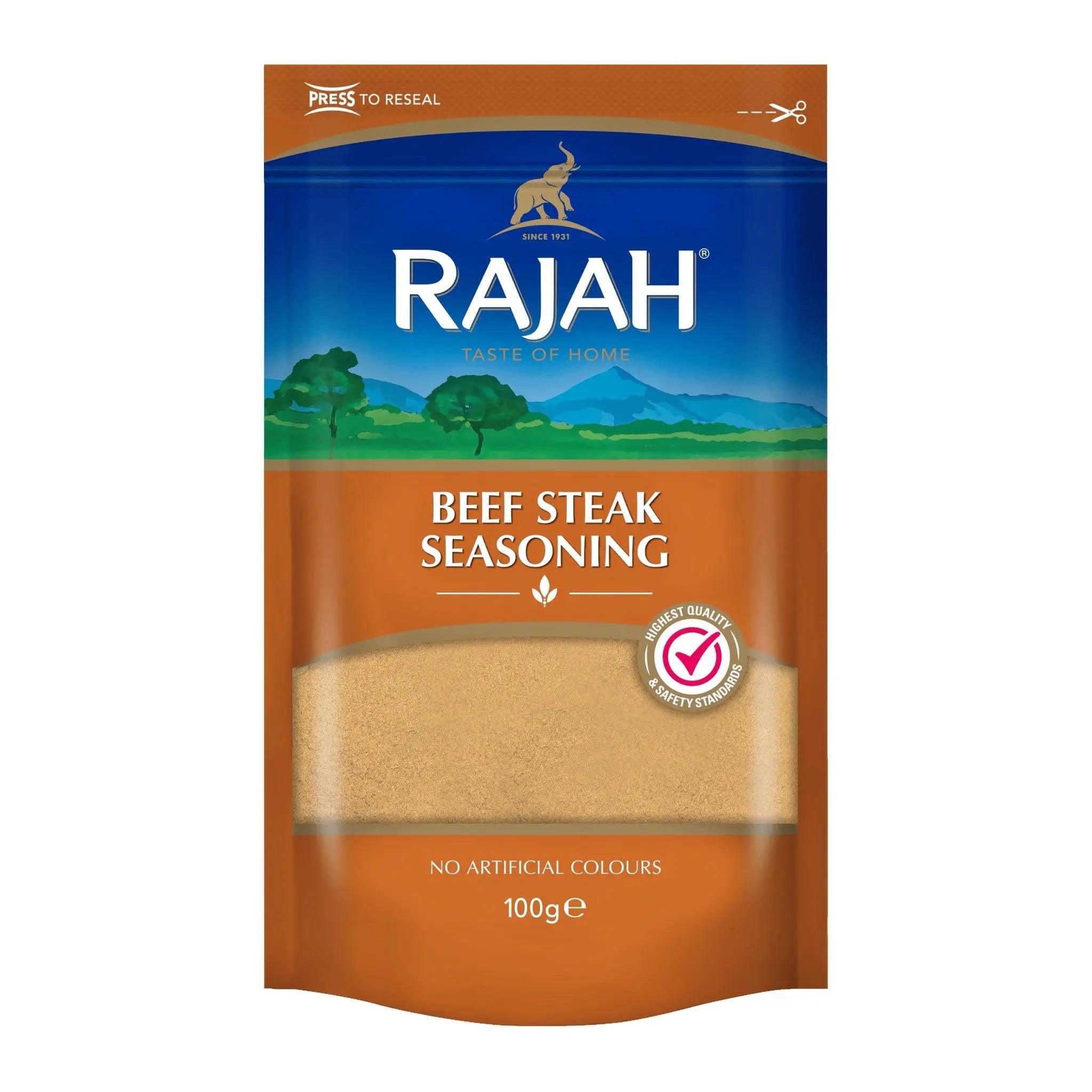 Rajah Beef & Steak Seasoning(100g) - Honesty Sales U.K