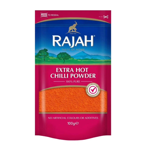 Rajah Chilli Powder Extra Hot - Honesty Sales U.K