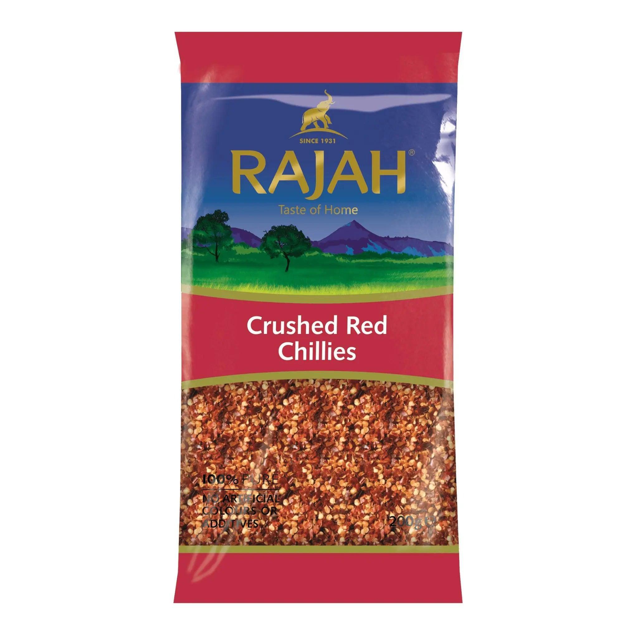 Rajah Crushed Red Chillies(200g) - Honesty Sales