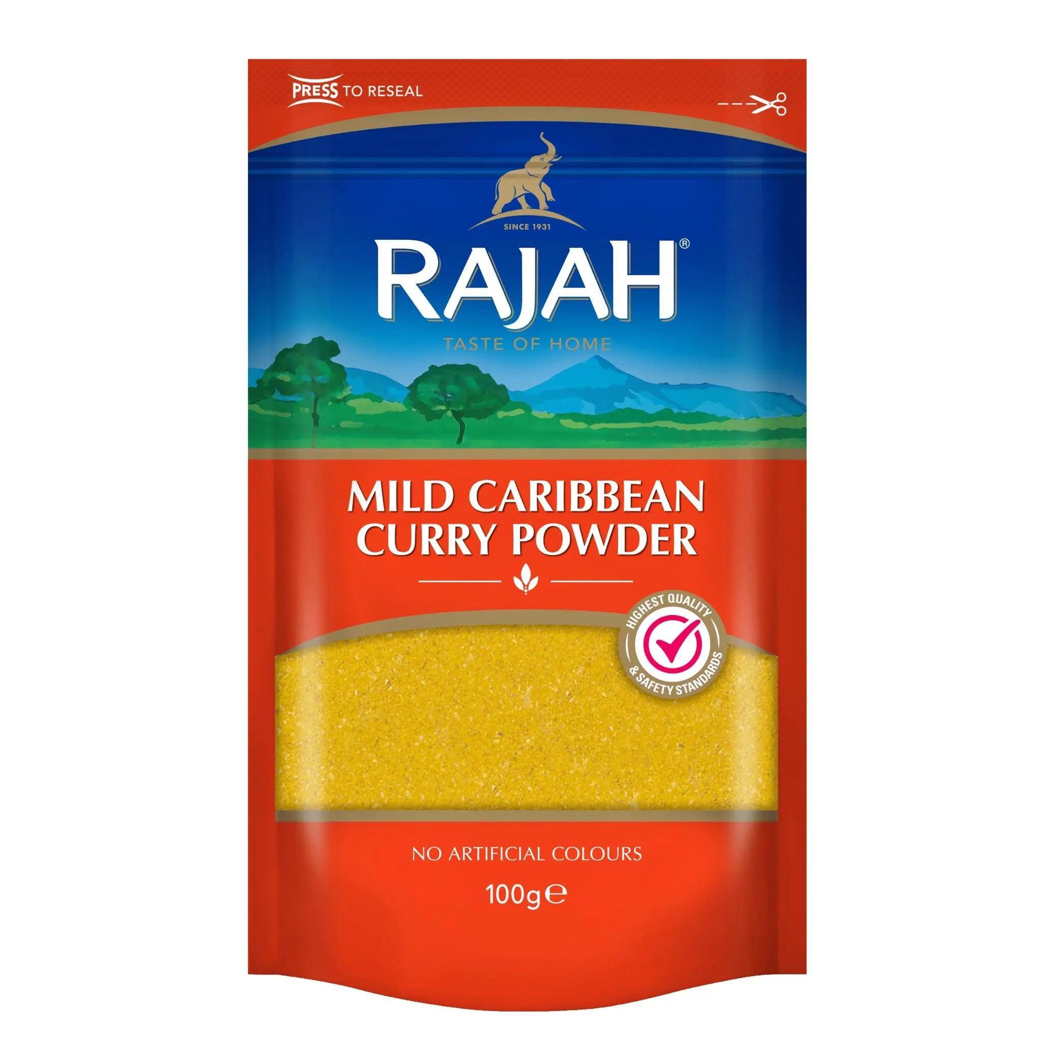 Rajah Mild Caribbean Curry (100g) - Honesty Sales U.K