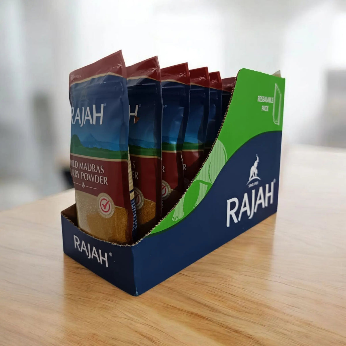 Rajah Mild Madras Curry Powder 100g - Honesty Sales