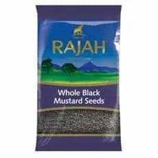Rajah Whole Black Mustard Seeds 100g - Honesty Sales