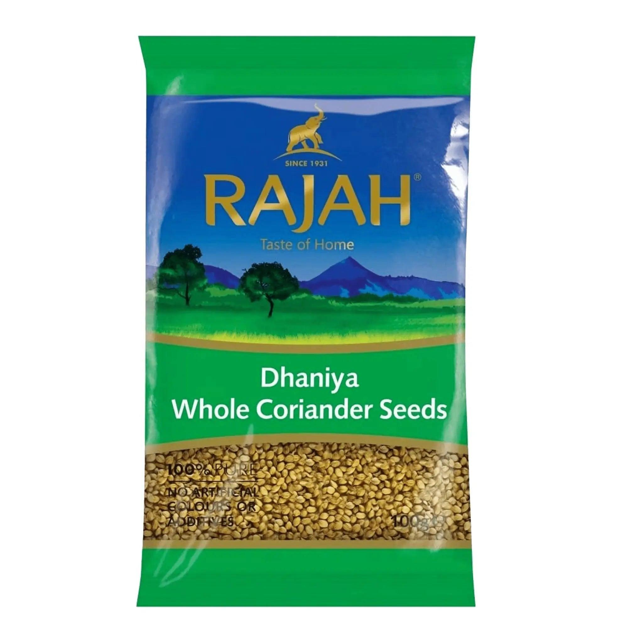 Rajah Whole Coriander Seeds (50g) - Honesty Sales