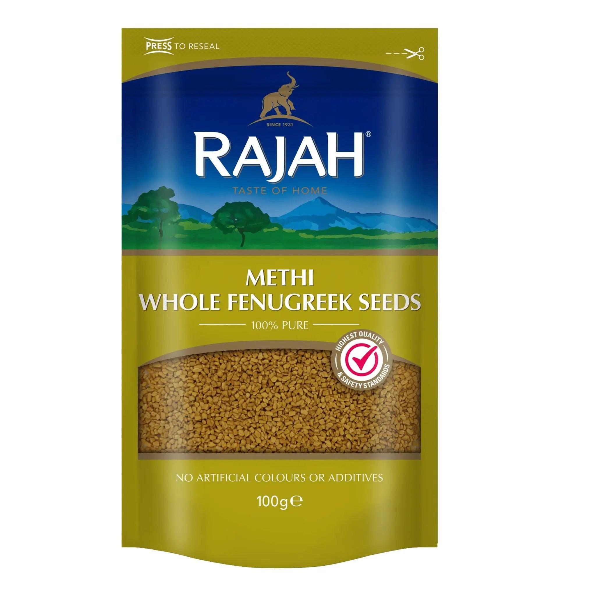 Rajah Whole Fenugreek Seeds(100g) - Honesty Sales