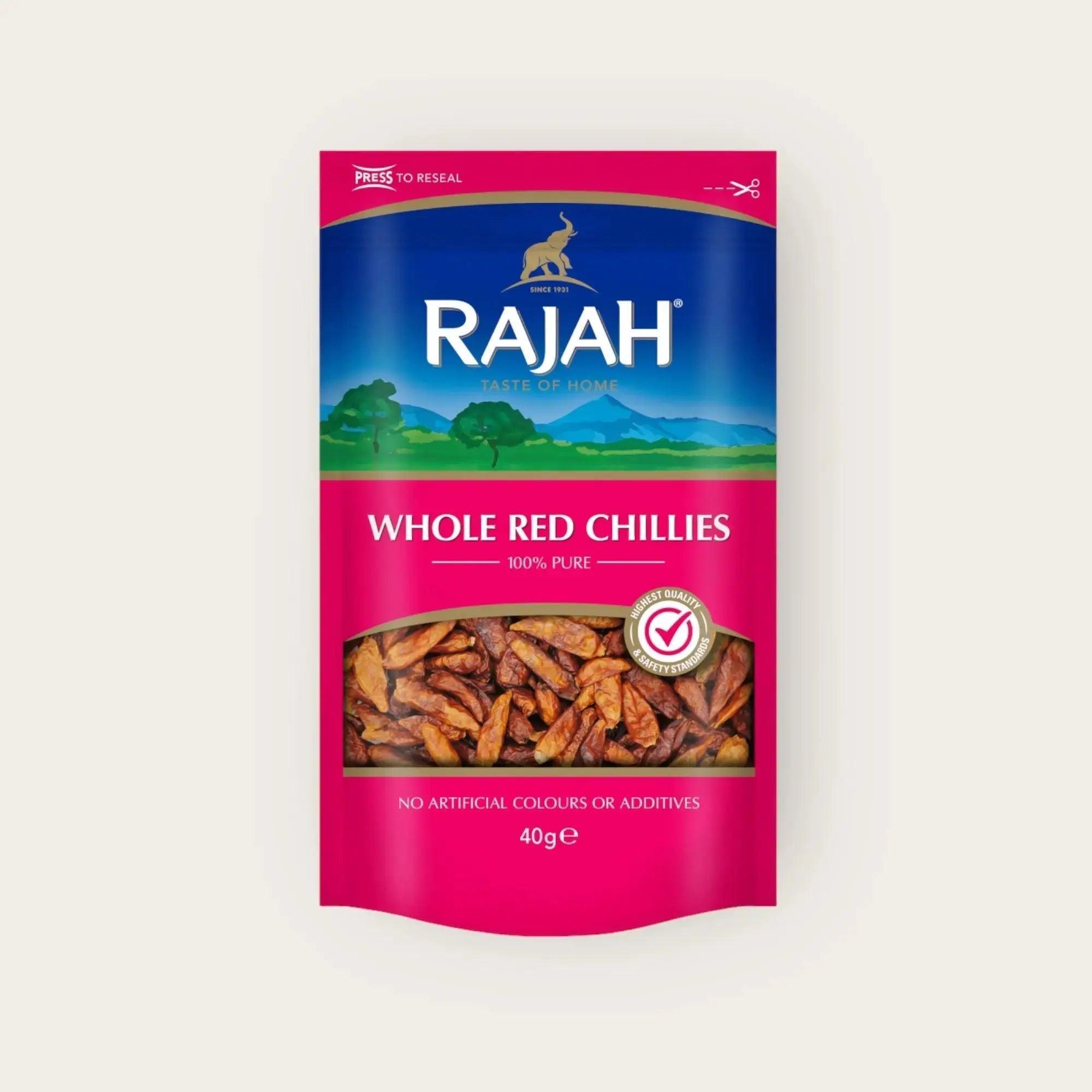 Rajah Whole Red Chilli 200g - Honesty Sales
