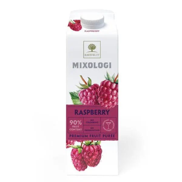 Ravifruit Mixologi Raspberry Puree 1ltr - Honesty Sales