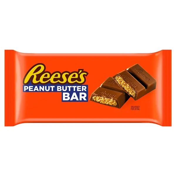 Reese's Peanut Butter Bar 90g (Case of 12) - Honesty Sales