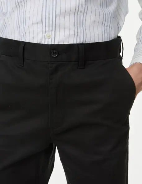 Regular Fit Heritage Twill Chinos - Honesty Sales