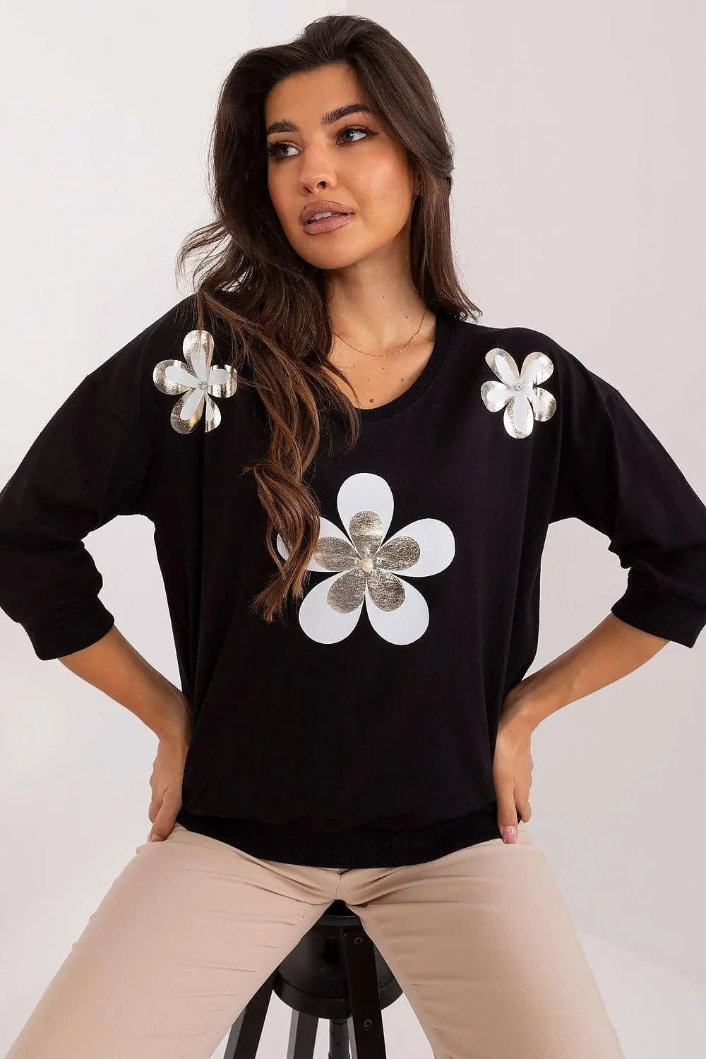 Relevance flower print blouse - Honesty Sales