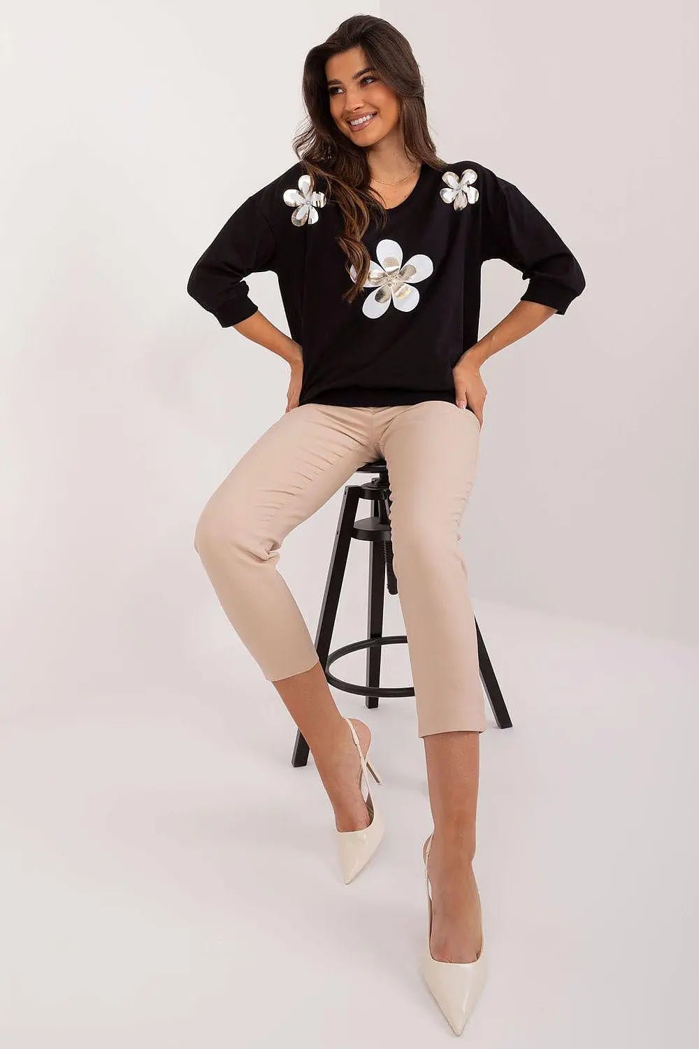 Relevance flower print blouse - Honesty Sales