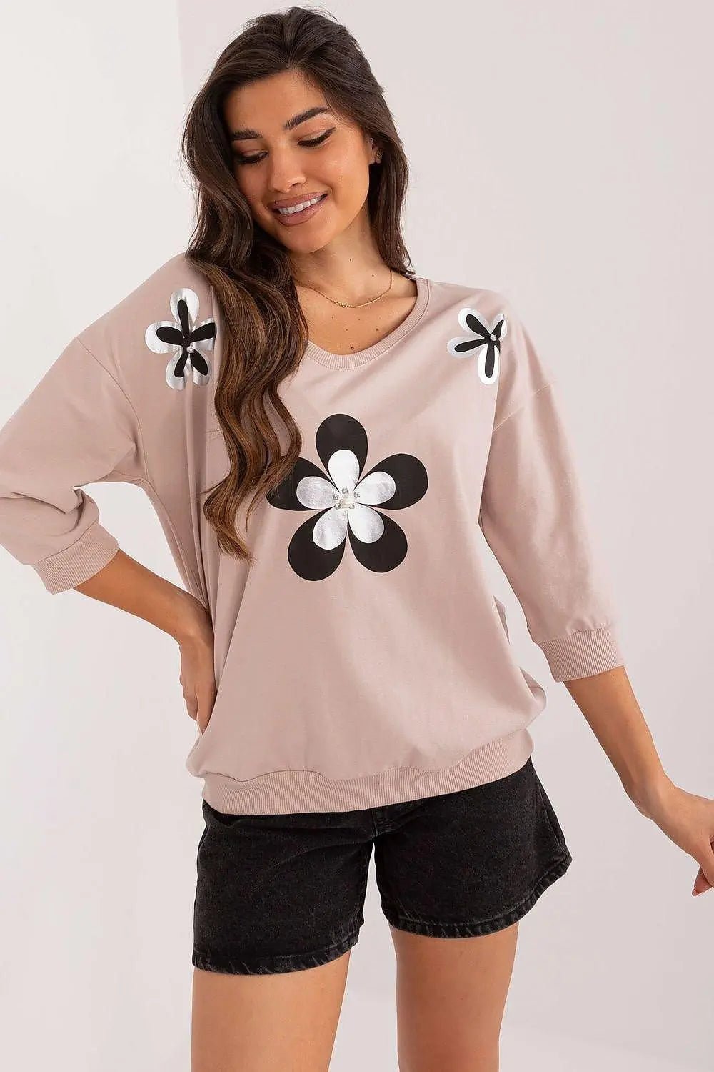 Relevance flower print blouse - Honesty Sales