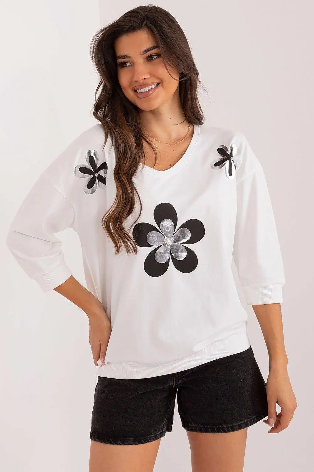Relevance flower print blouse - Honesty Sales