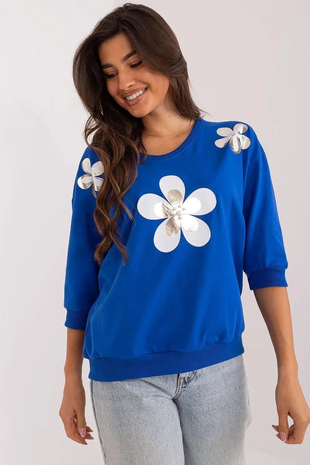 Relevance flower print blouse - Honesty Sales
