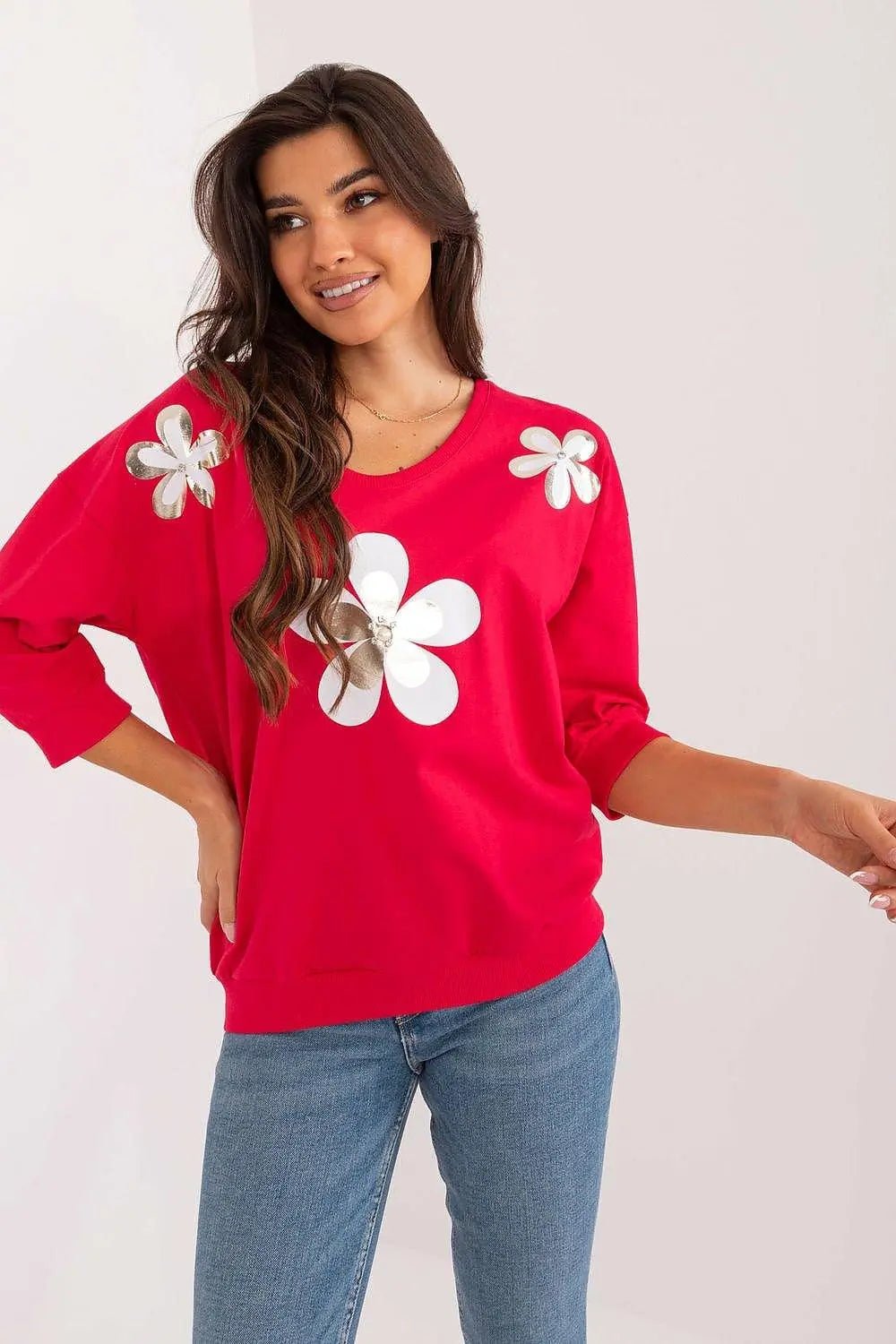 Relevance flower print blouse - Honesty Sales