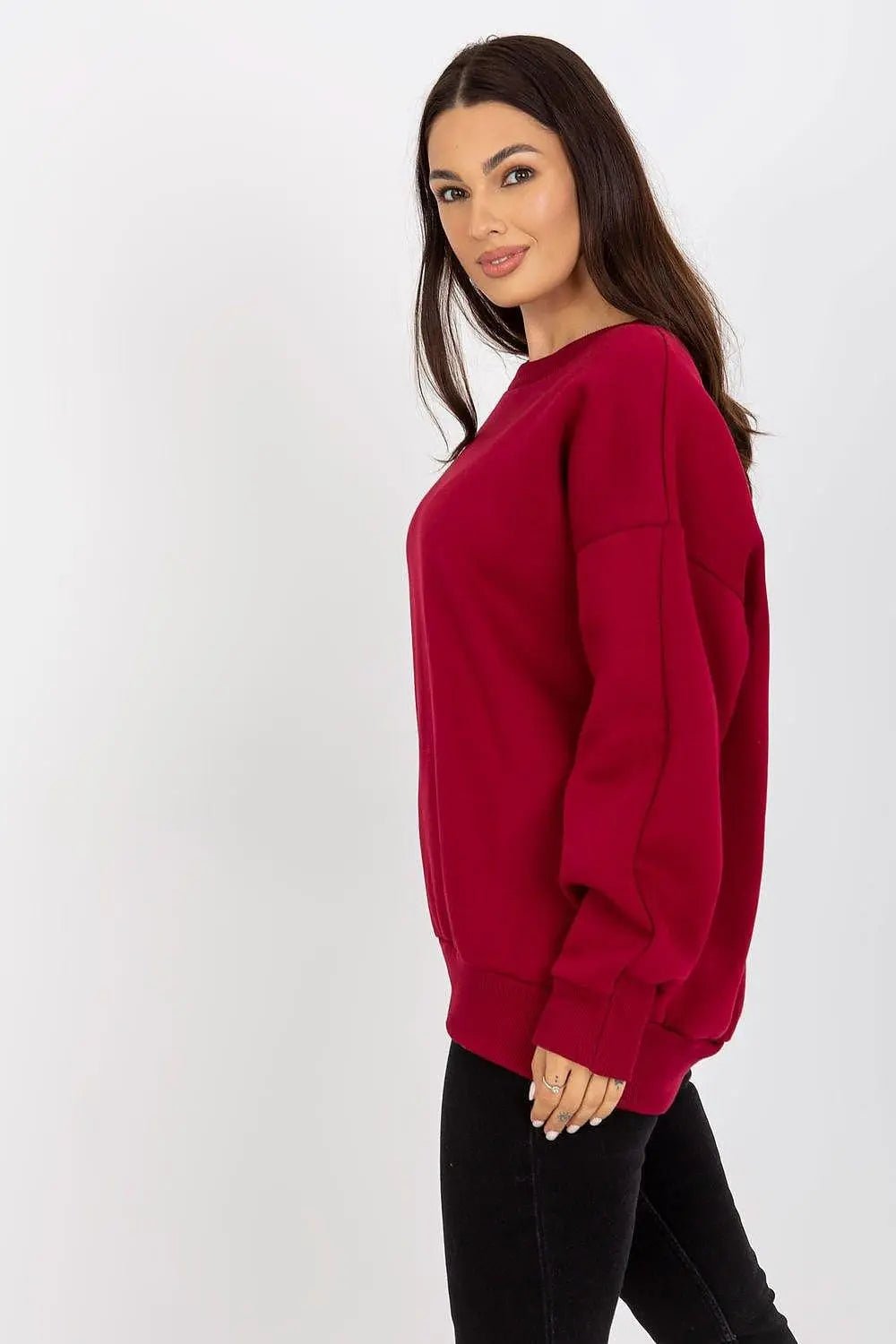 Relevance looser cut warm cotton womens sweatshirt - Honesty Sales