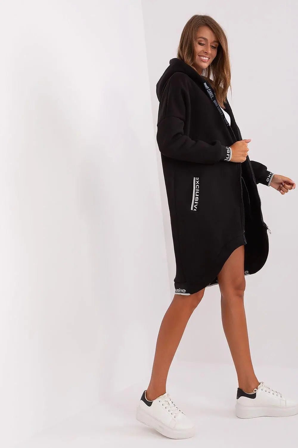 Relevance soft cotton extended sweatshirt - Honesty Sales