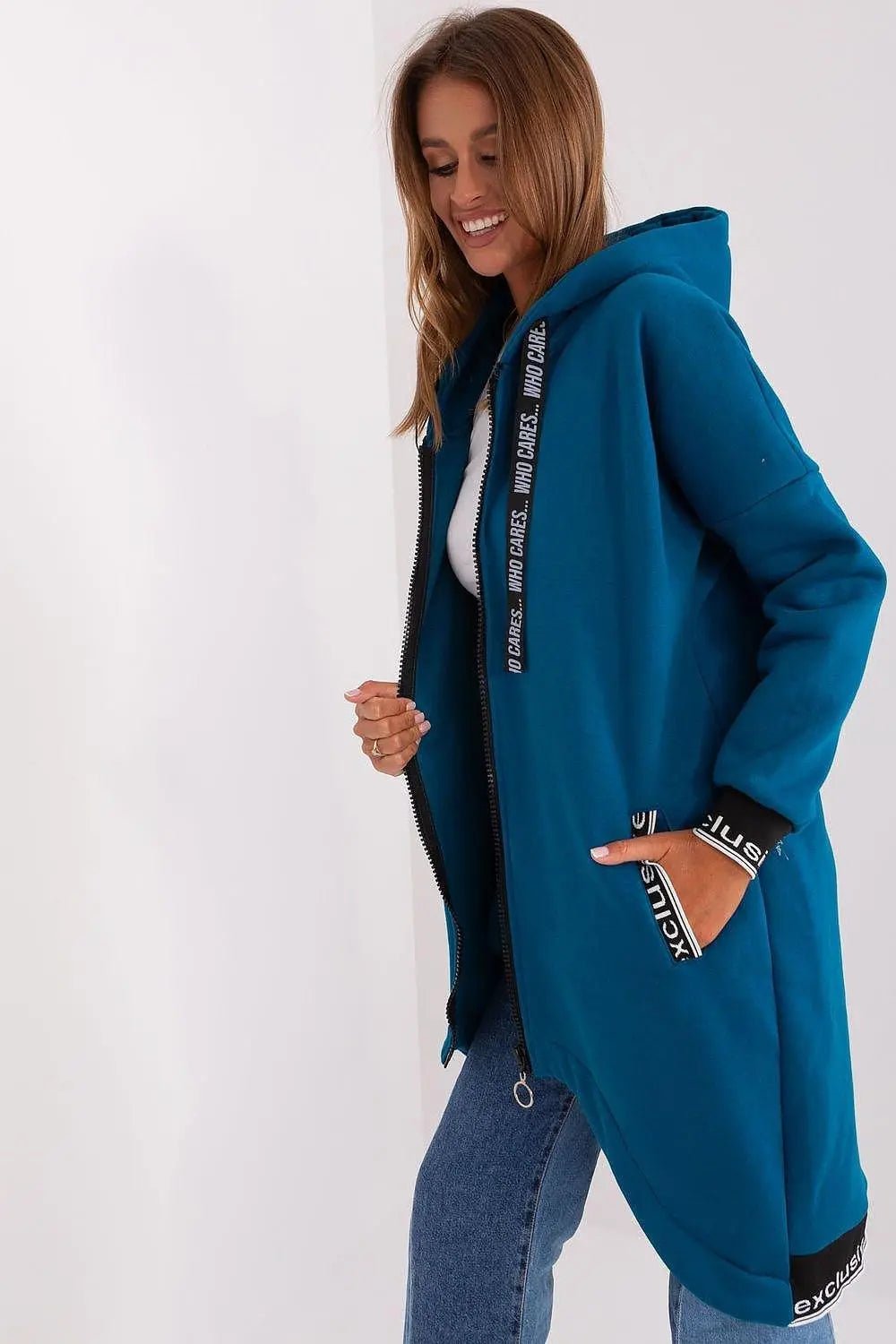 Relevance soft cotton extended sweatshirt - Honesty Sales