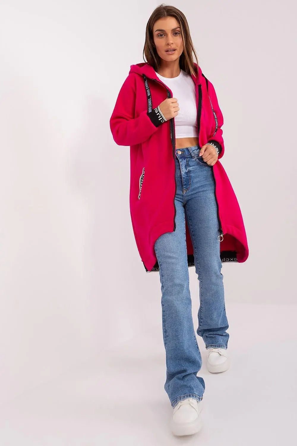 Relevance soft cotton extended sweatshirt - Honesty Sales