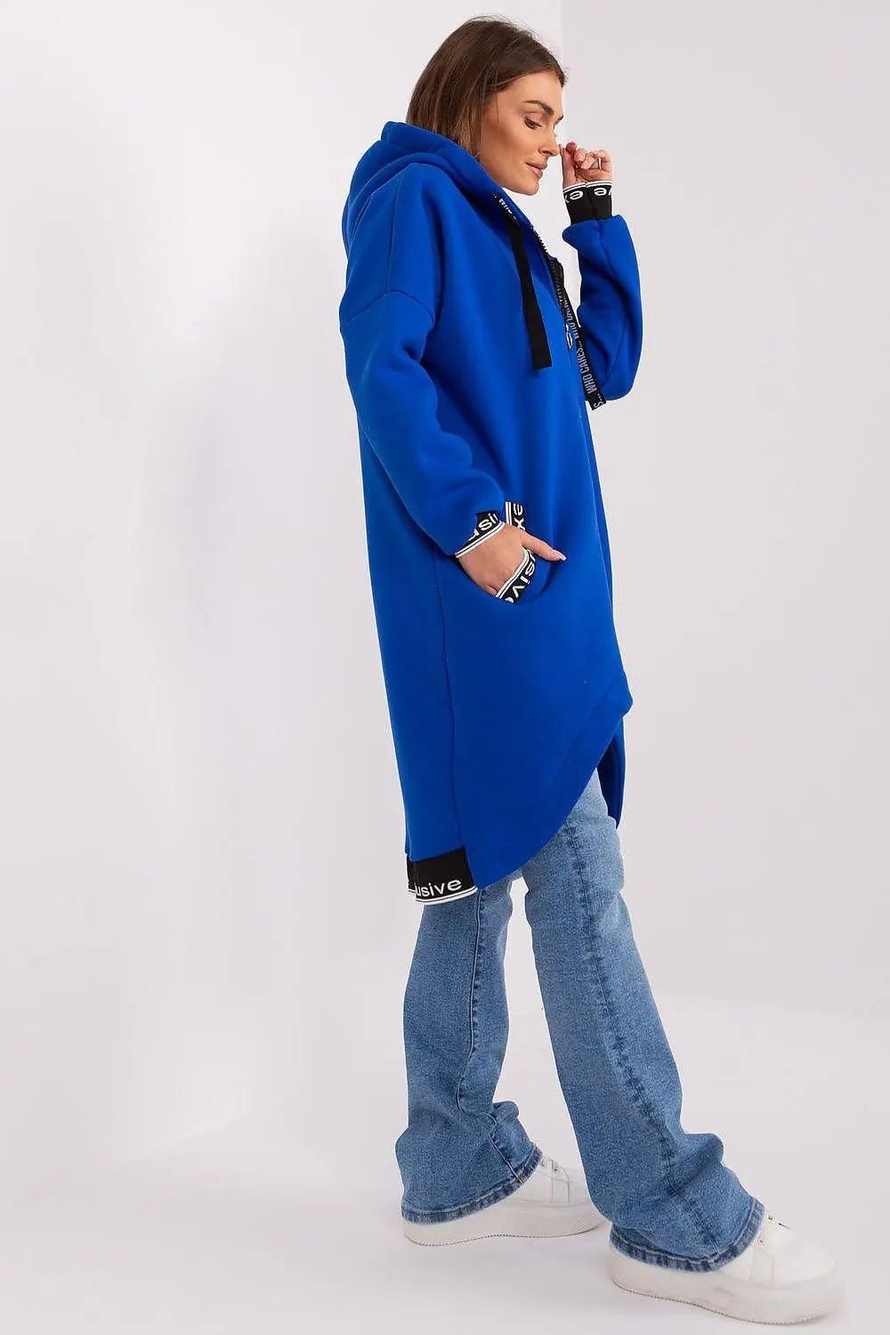 Relevance soft cotton extended sweatshirt - Honesty Sales