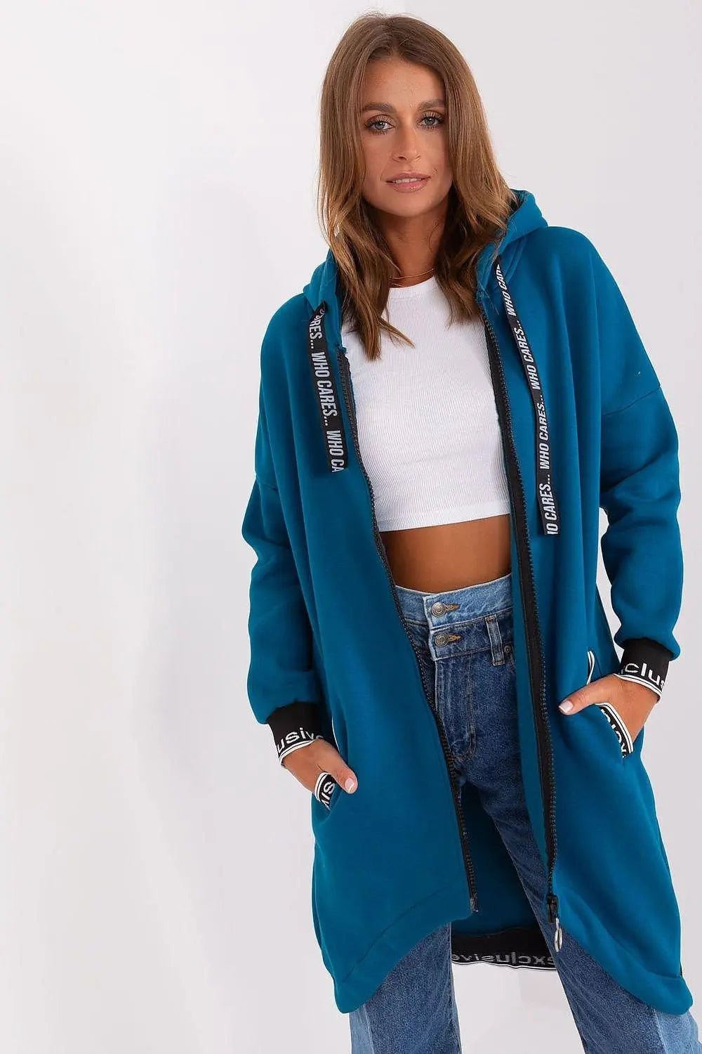Relevance soft cotton extended sweatshirt - Honesty Sales