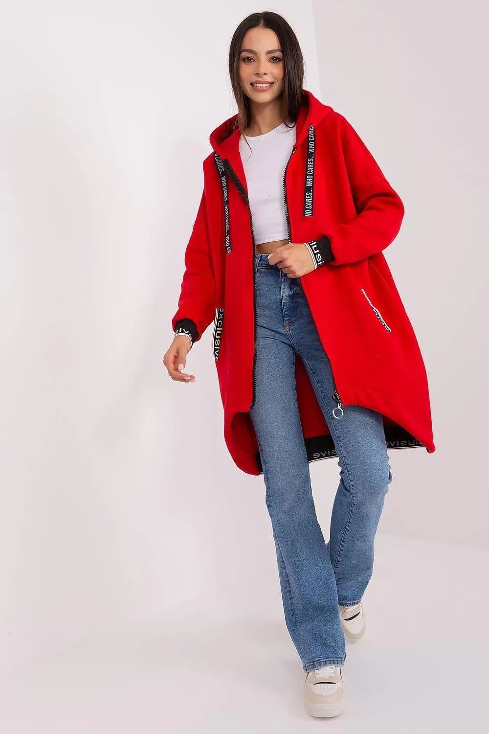 Relevance soft cotton extended sweatshirt - Honesty Sales