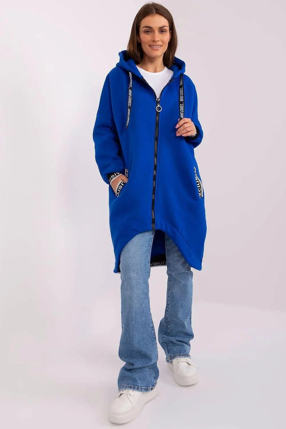 Relevance soft cotton extended sweatshirt - Honesty Sales