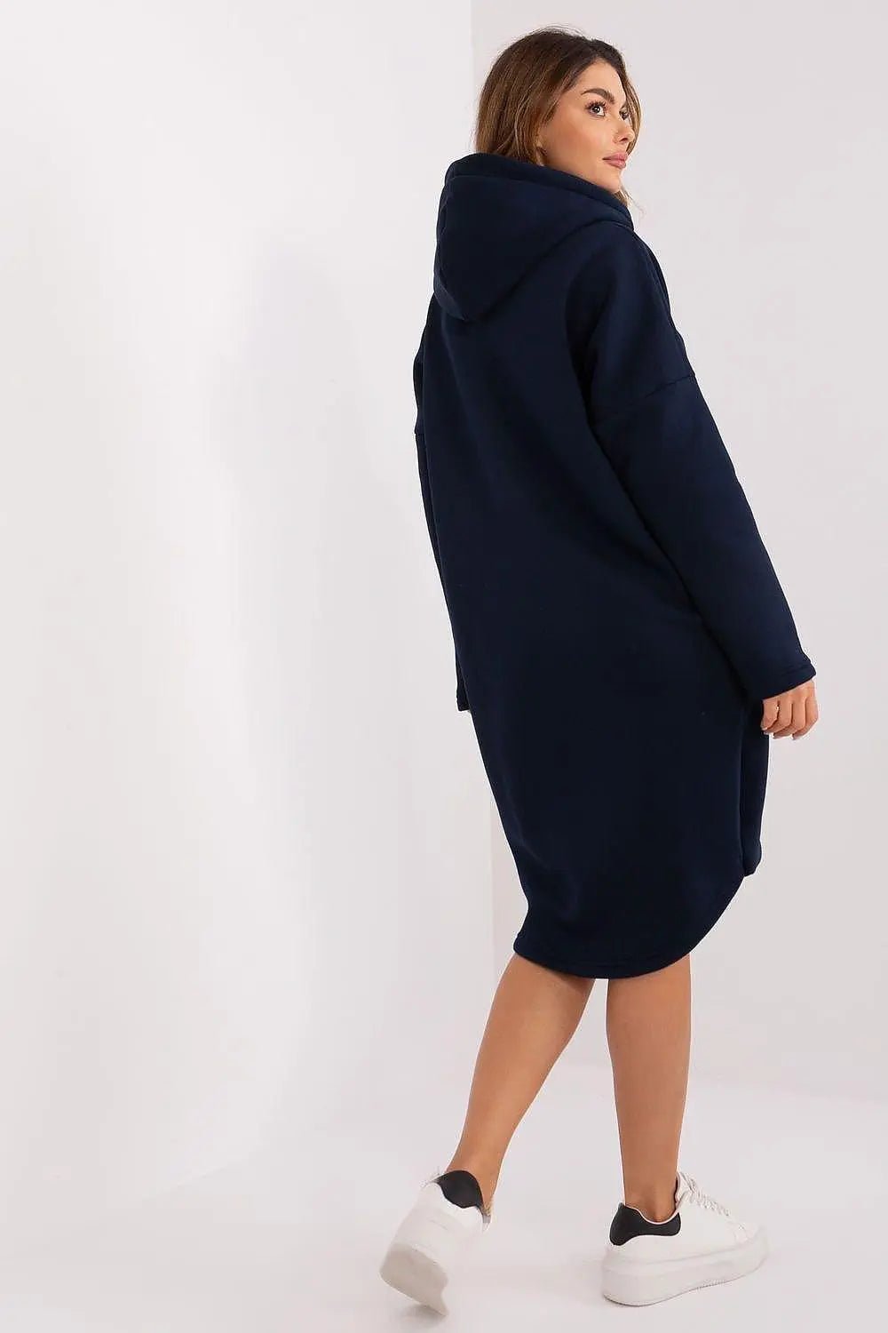 Relevance sporty style extended sweatshirt - Honesty Sales