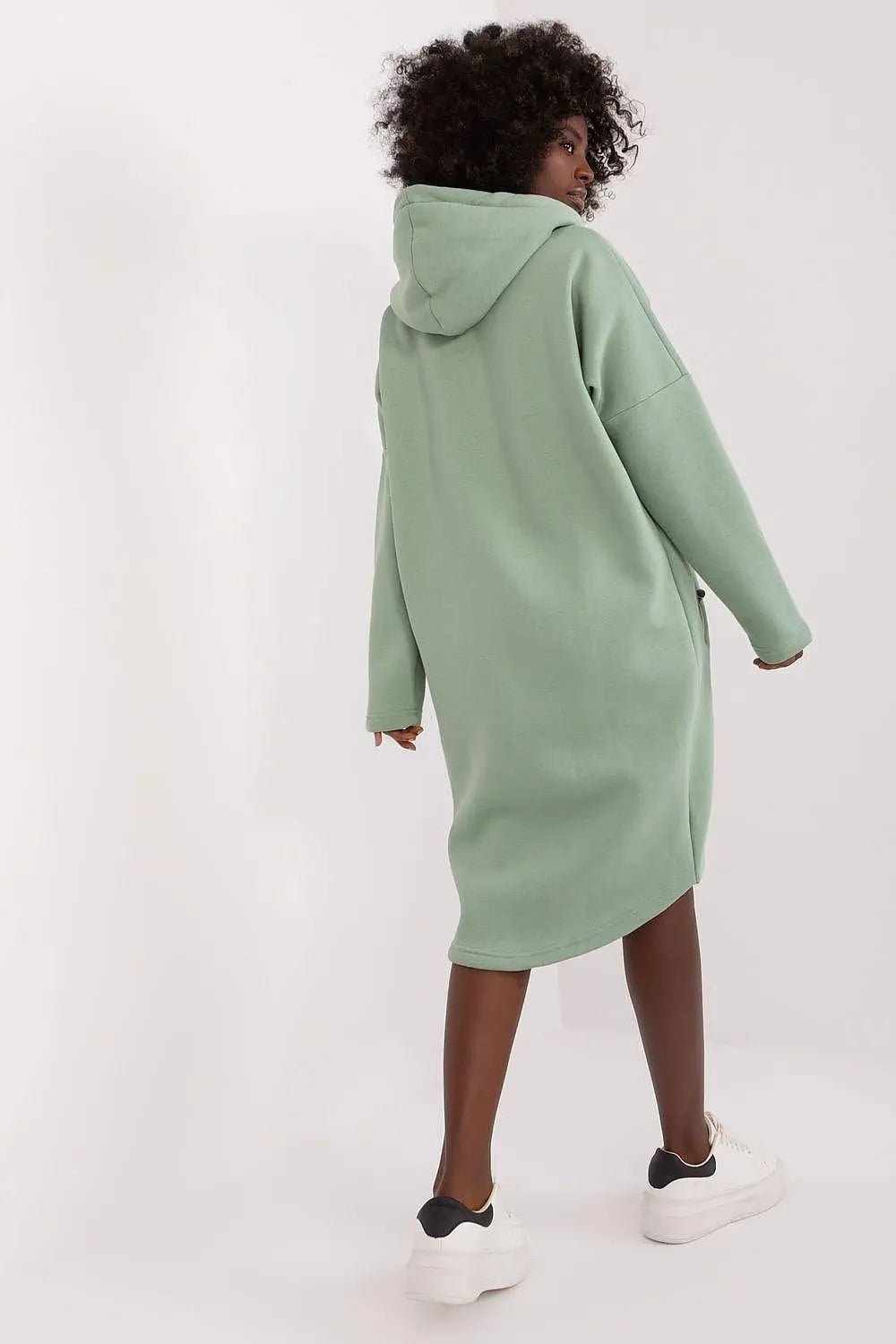 Relevance sporty style extended sweatshirt - Honesty Sales