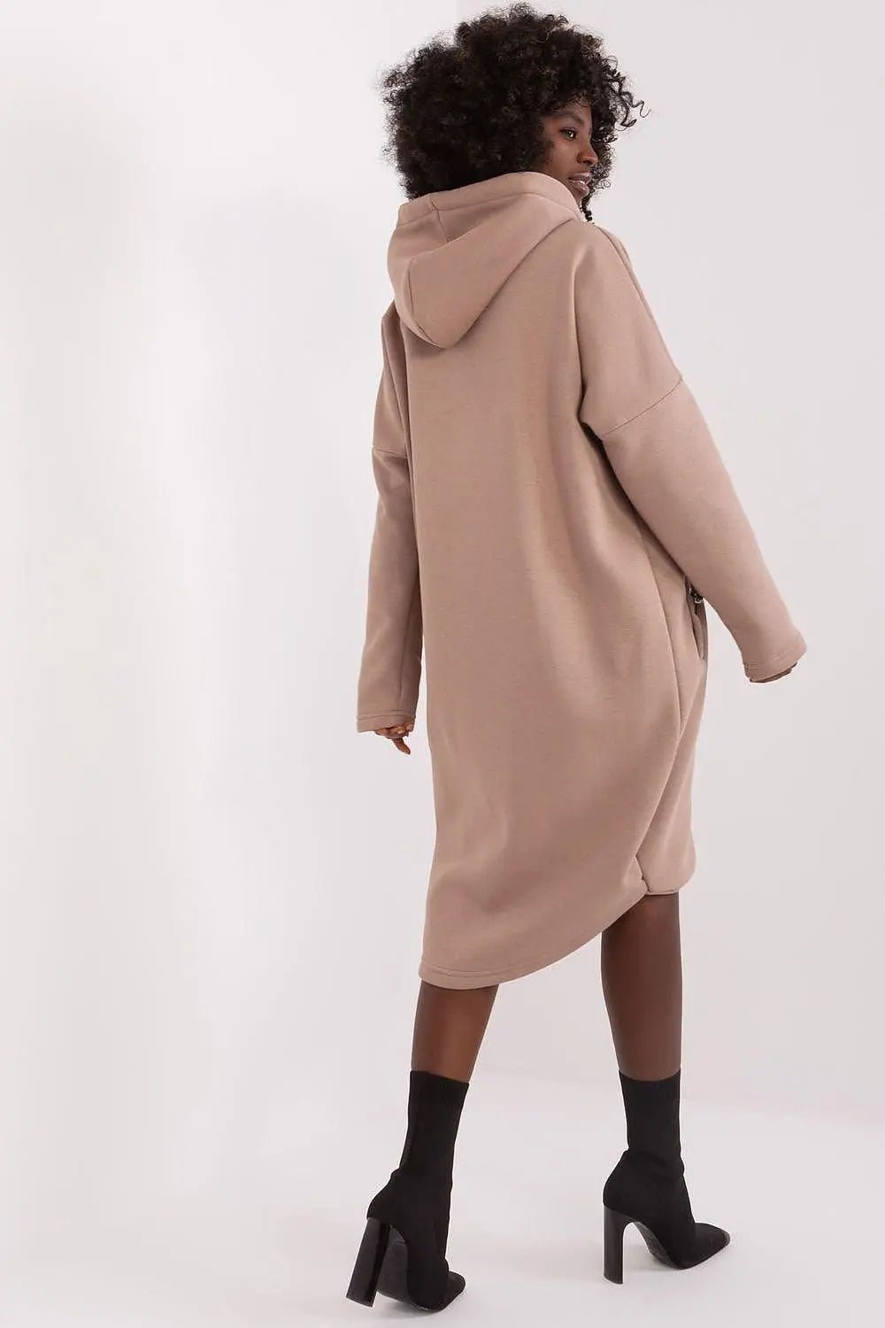 Relevance sporty style extended sweatshirt - Honesty Sales