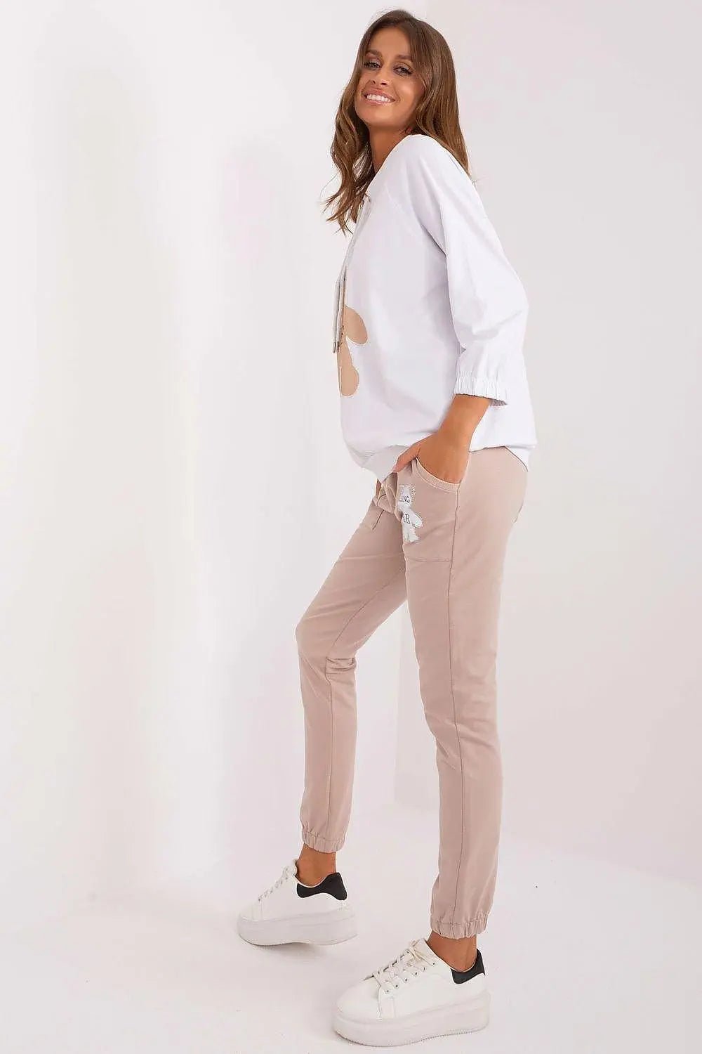 Relevance womens long sleeve sweatshirt and pants - Honesty Sales
