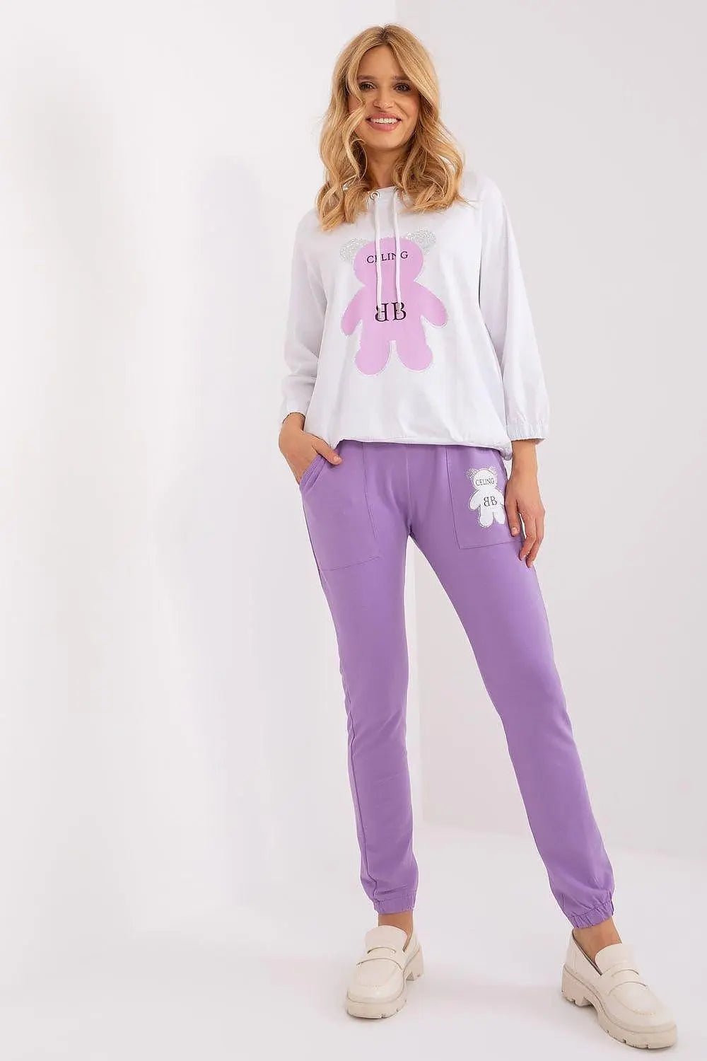 Relevance womens long sleeve sweatshirt and pants - Honesty Sales