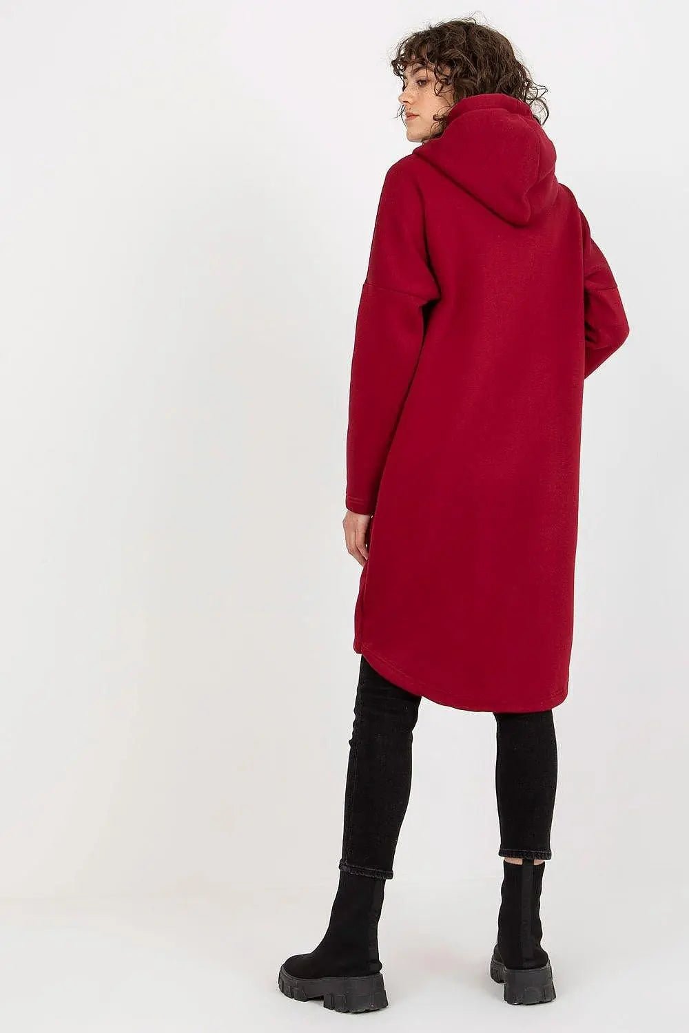 Relevance Womens sweatshirt with an extended cut - Honesty Sales