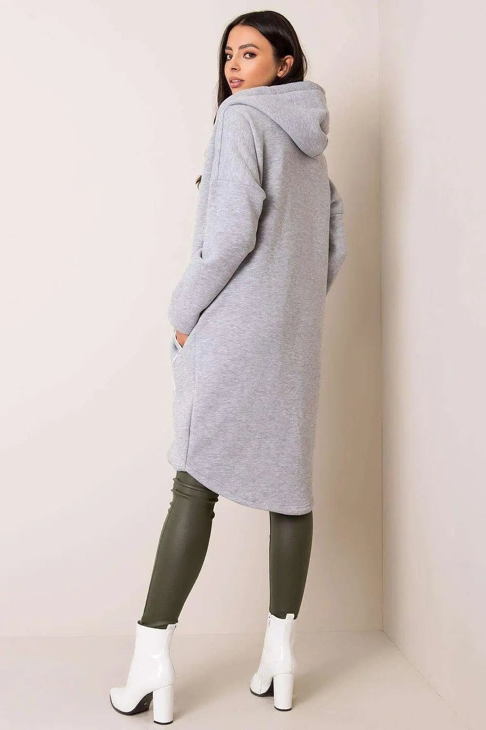 Relevance Womens sweatshirt with an extended cut - Honesty Sales